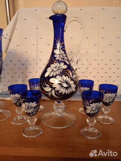 Гусь хрустальный посуда