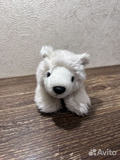 Белый медвежонок игрушка