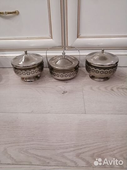 Сахарница, конфетница Скань СССР