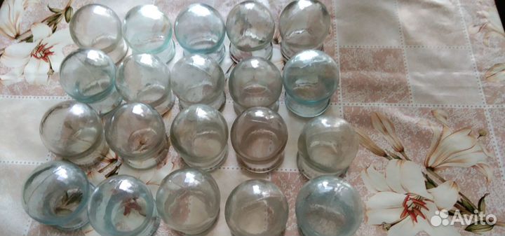 Банки медицинские стеклянные СССР