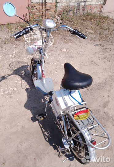 Электрический велосипед складной