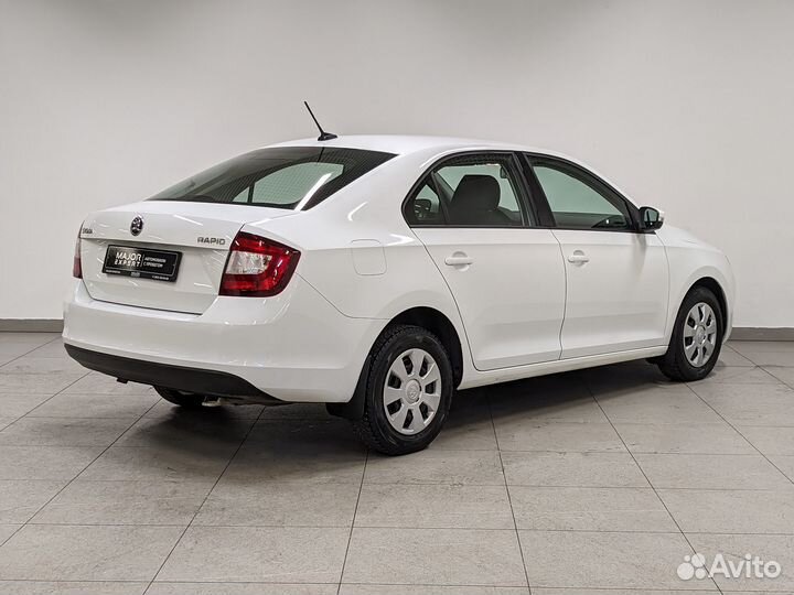 Skoda Rapid 1.6 МТ, 2017, 201 065 км