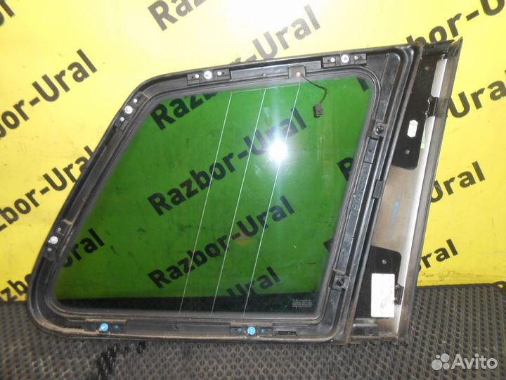 Стекло боковое левое Фольцваген Туарег 1