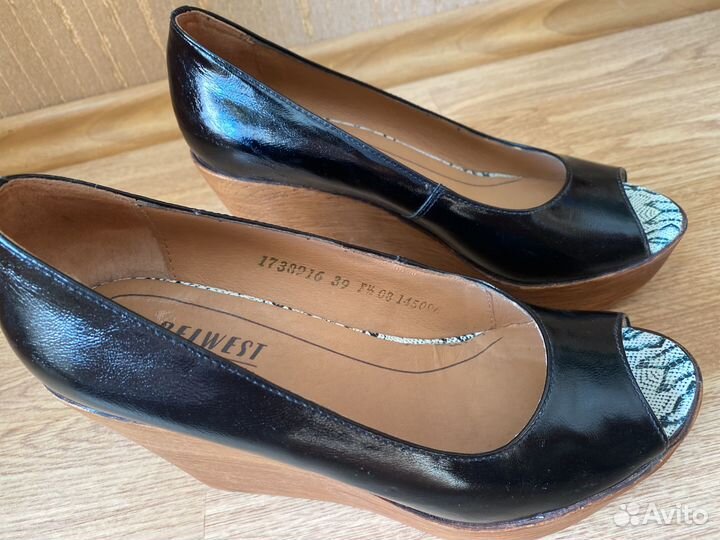 Туфли женские 39 размер натуральная кожа
