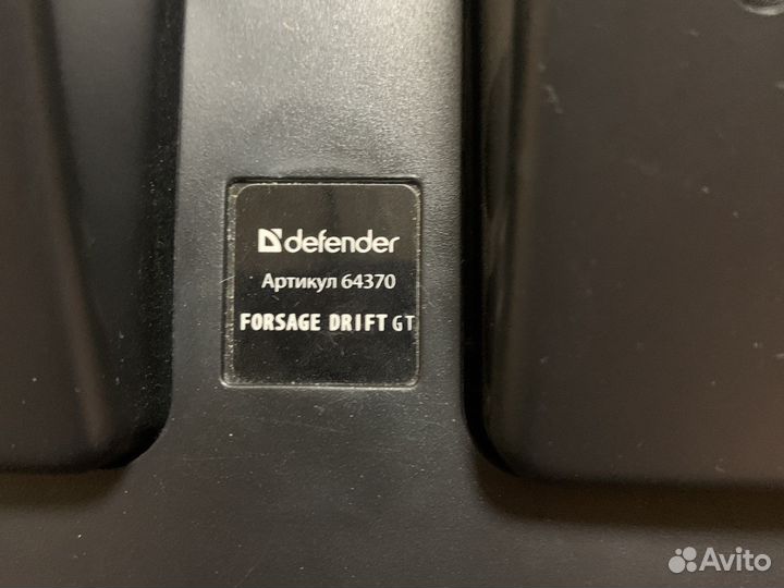 Игровой руль defender forsage drift GT