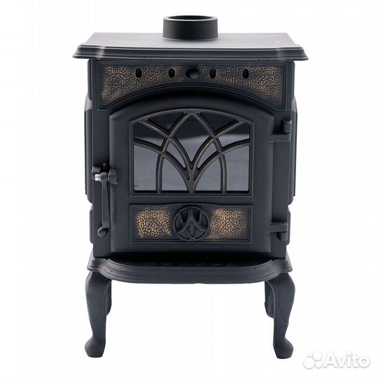Печь-камин чугунная Сибирь 7 кВт