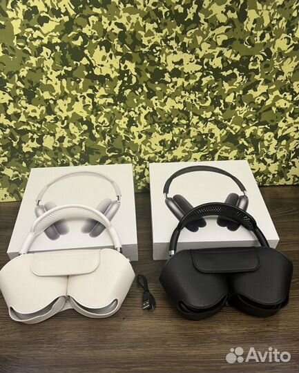 Бeспроводные наушники Аirроds Маx Вlaсk