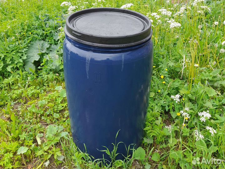 Бочка пластиковая для воды 220л