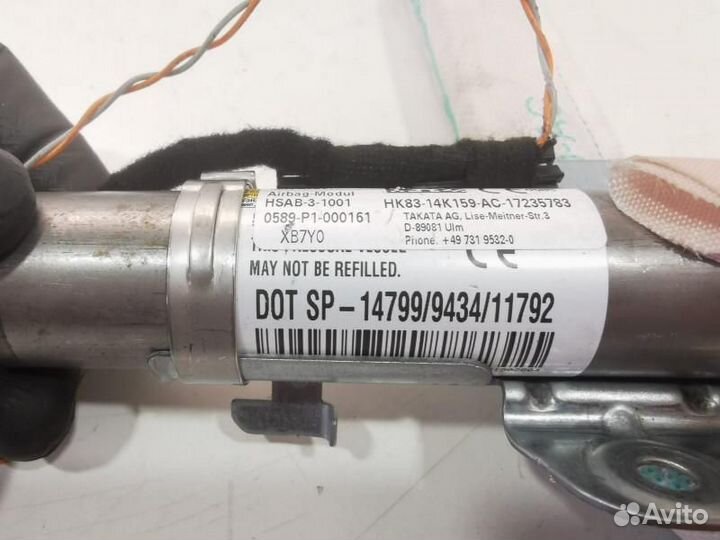 Подушка безопасности боковая (шторка) Land Rover