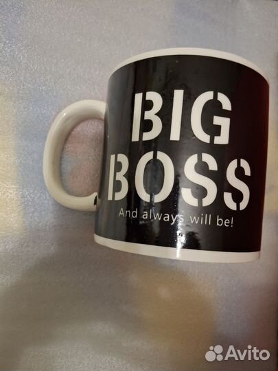 Кружка чашка фарфоровая большая