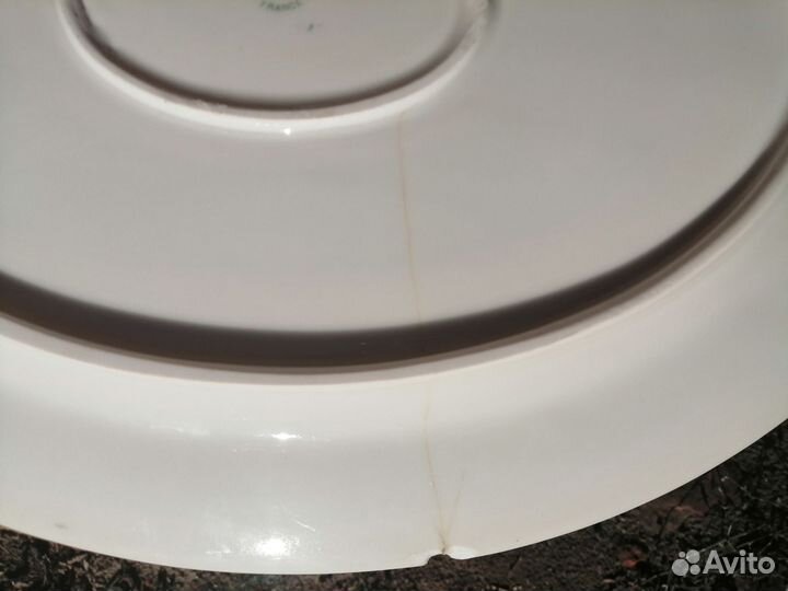 Блюдо большое овальное Лимож