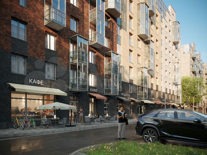 Квартира-студия, 28,3 м², 3/9 эт.