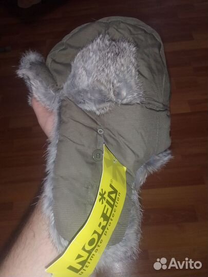 Шапка Norfin на кроличьем меху