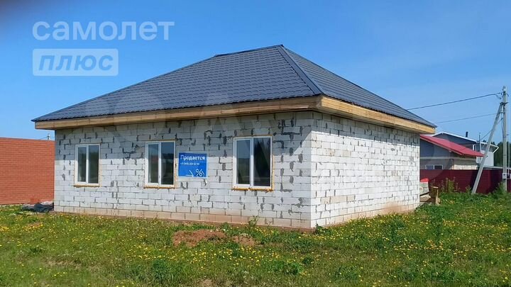 Дом 93,8 м² на участке 4,4 сот.