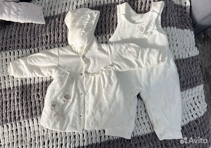 Костюм утепленный для девочки 80 р