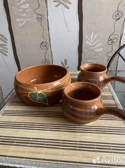 Набор посуды керамика