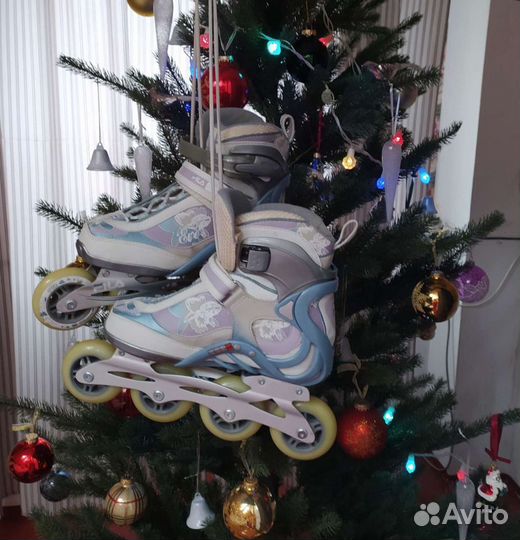 Роликовые коньки Fila. Женские роликовые коньки 37