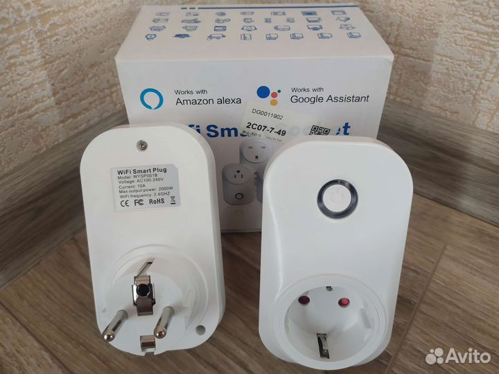 Умная беспроводная Wi-Fi розетка