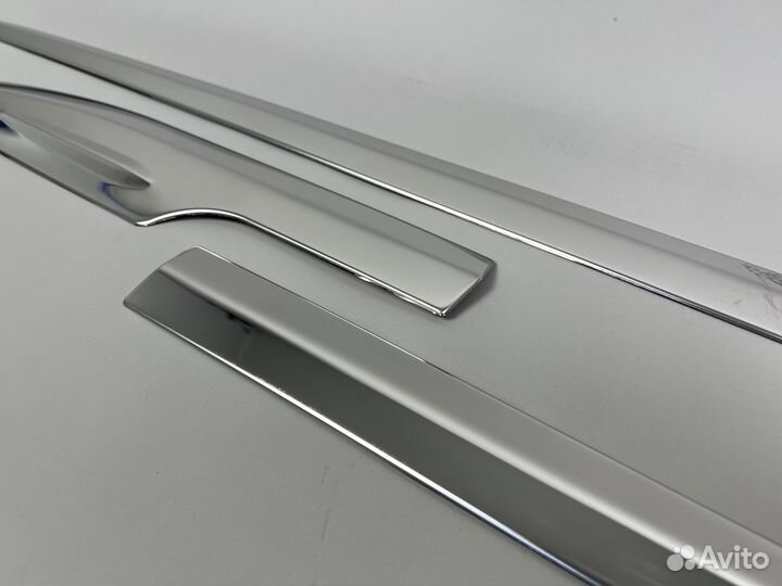 Молдинги дверей Toyota C-HR Хром