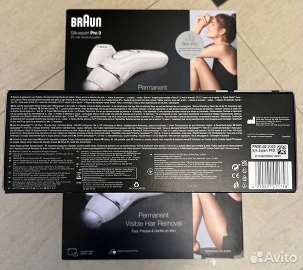 Фотоэпилятор braun silk-expert pro 3 pl3121