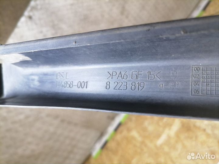 Накладка стекла двери передней левой Bmw 7 e66 200