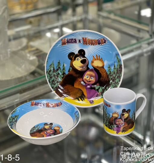 Набор детской посуды