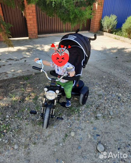 Коляска велосипед