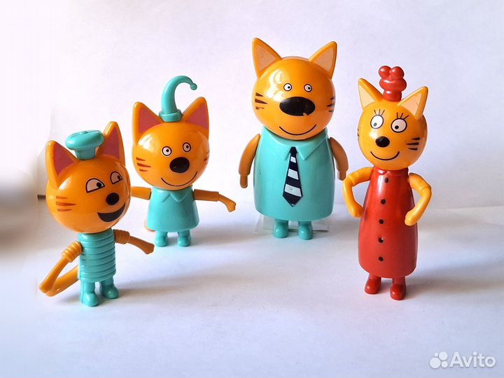 Игрушки из 3 кота и Щенячий патруль пакетом