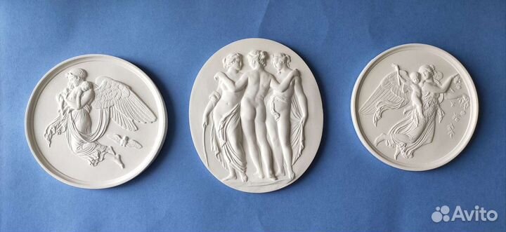 Гипсовые медальоны