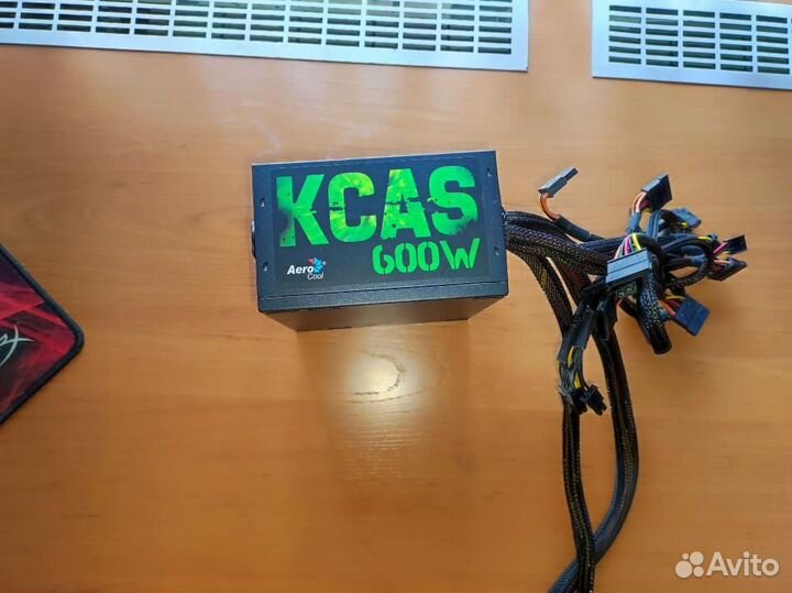 Блок Питания Aerocool kcas 600W 80+ bronze