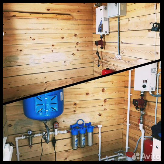 Услуги сантехника. Отопление. Тёплые полы