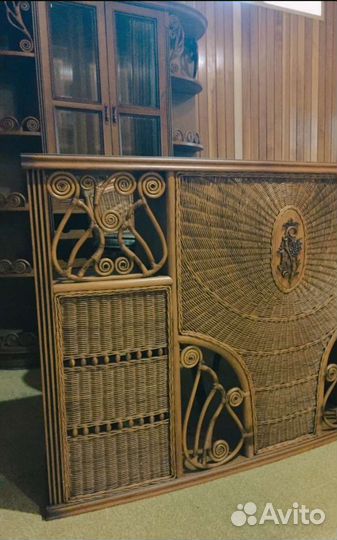 Натурального ротанга мебель, новая