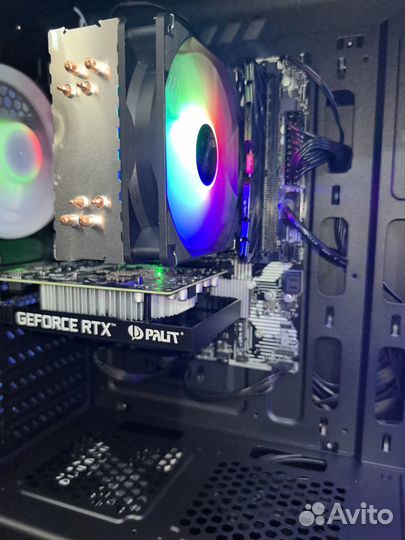 Игровая система AMD Ryzen 5600+RTX 4060 Ti