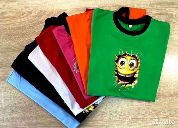 Печать на футболках Футболки оптом