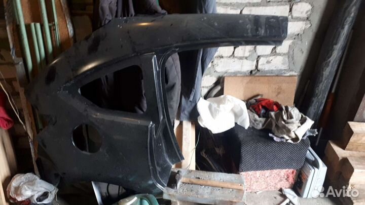 Правое заднее крыло Ситроен с4 5 дверный