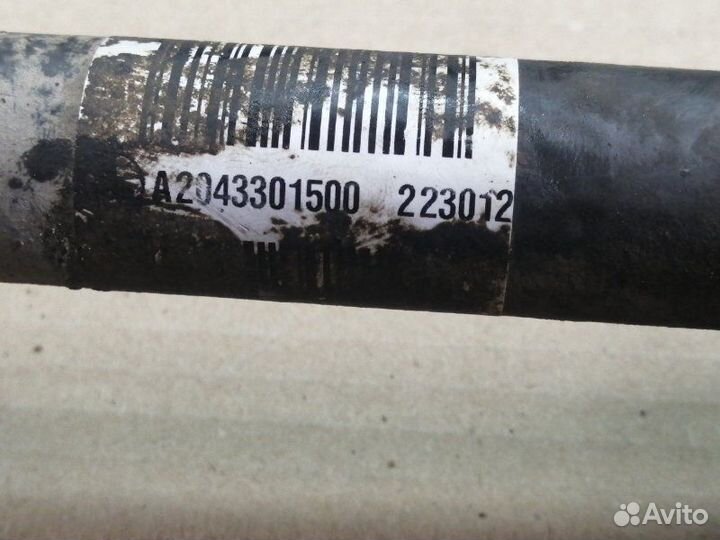 Полуось передний левый Mercedes Glk