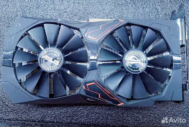 Видеокарта Asus AMD Radeon RX 570 strix OC 4 GB