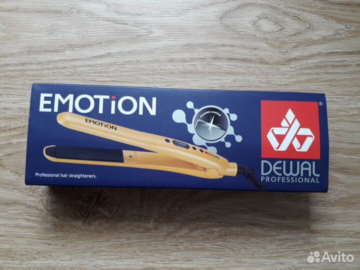Щипцы-выпрямители для волос Dewal Emotion, новые