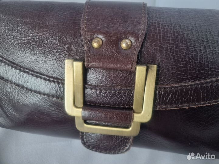 Сумка женская натуральная кожа бу