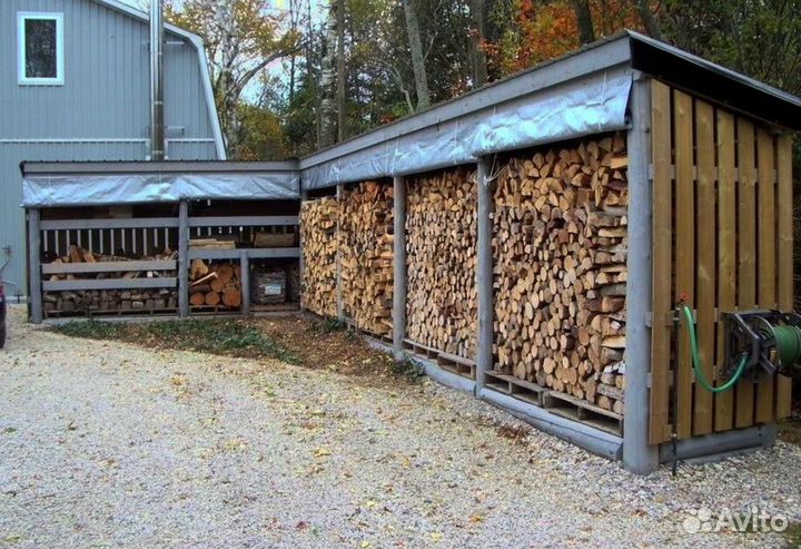 Дрова чурками