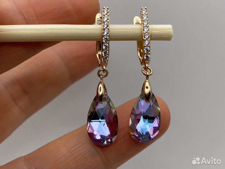 Стильные, модные серьги