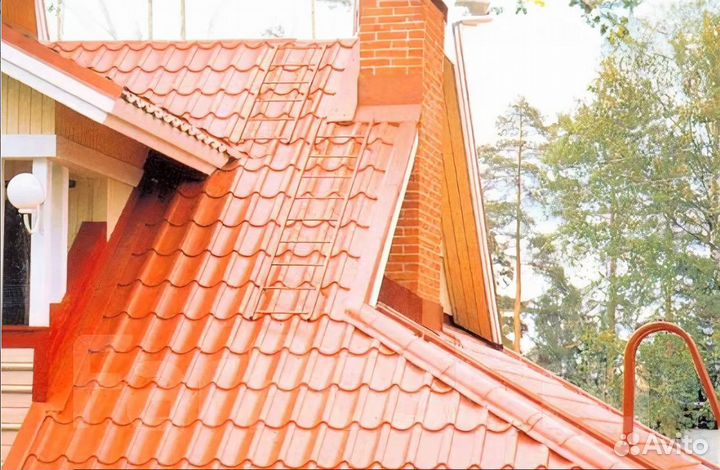 Кровля под ключ. Металлочерепица. Кровельные работ