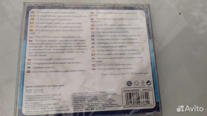 Cd диск Verbatim