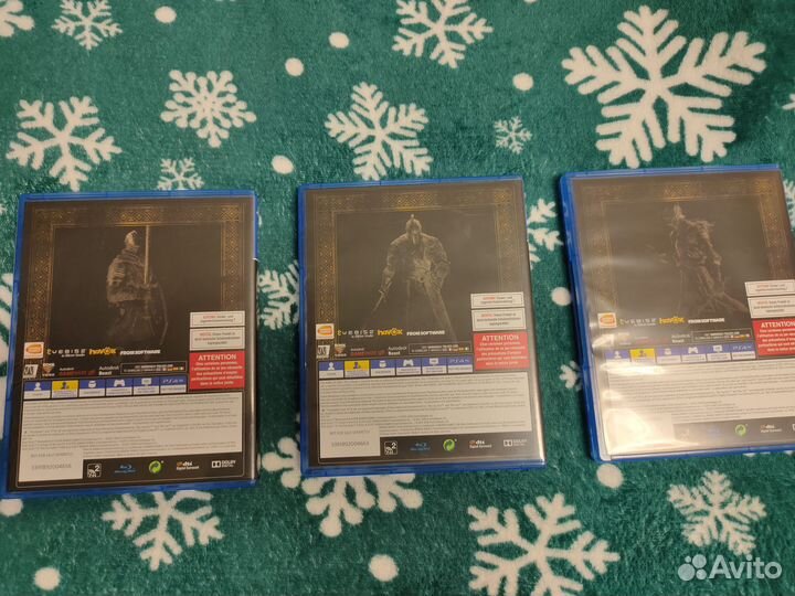 Игры для ps4 Dark Souls Trilogy