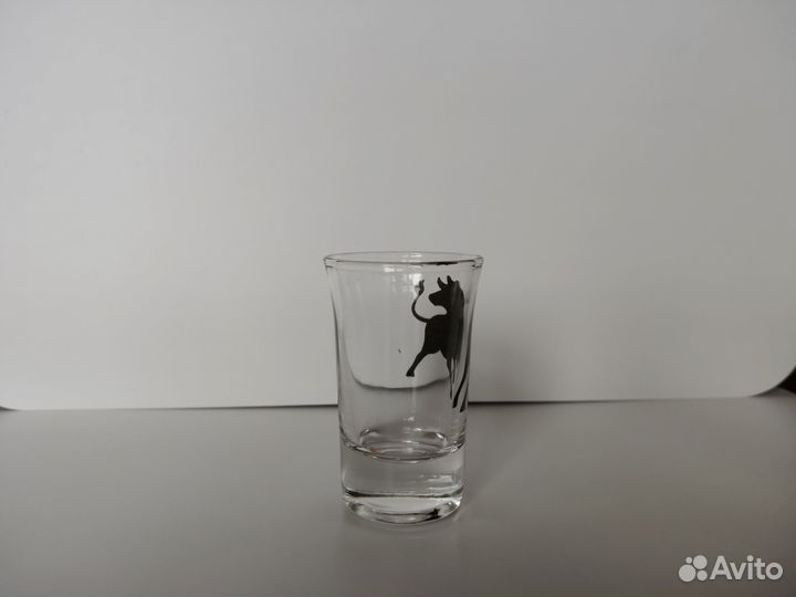 Стопка из Испании с рисунком Бык Коррида