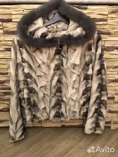 Шуба норковая Пэчворк