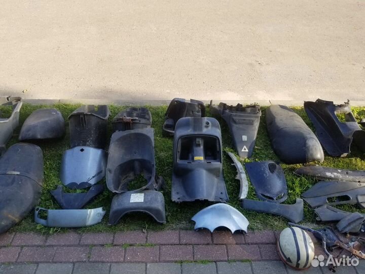 Пластик на японские скутеры