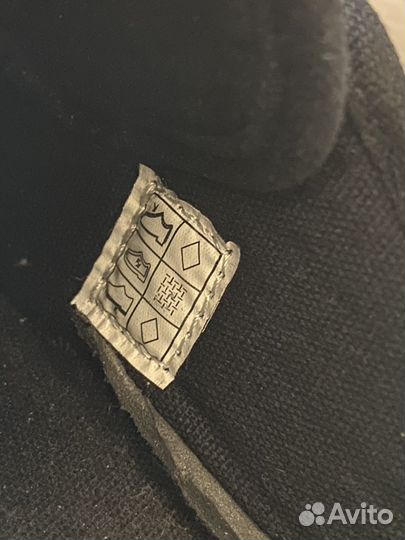 Черные полуботинки мужские сникеры кеды