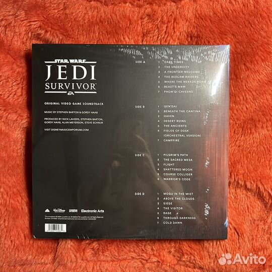 Цветной винил Star Wars: Jedi Survivor OST 2 LP