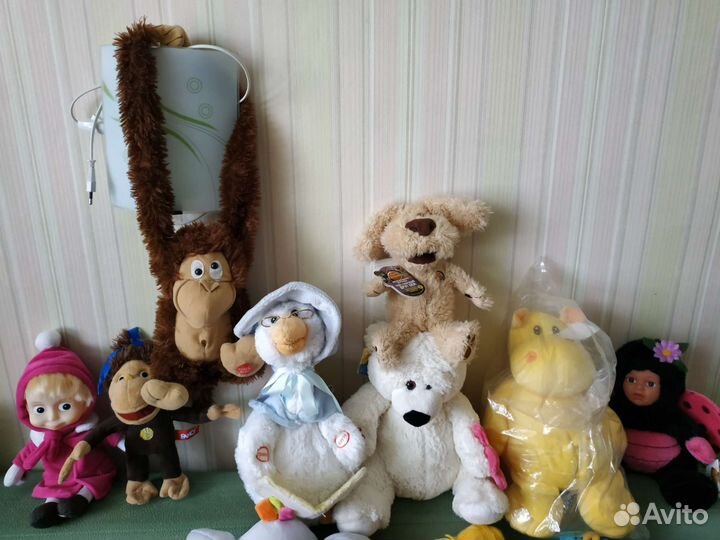 Мягкие игрушки в игре не были